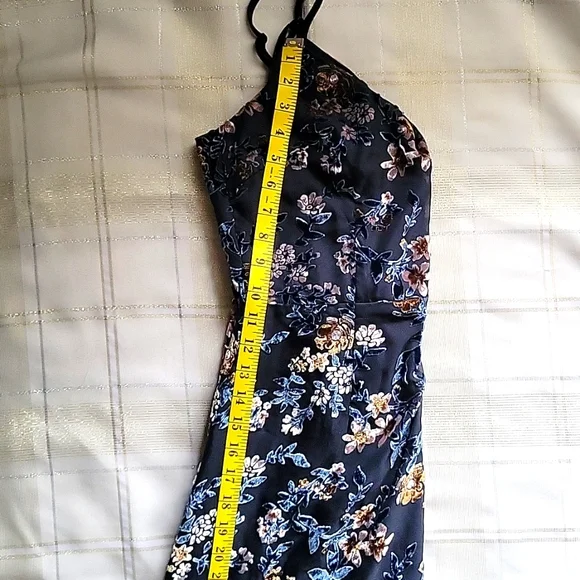 Lulu's Asymmetrical Floral Dress - Picture 10 of 11